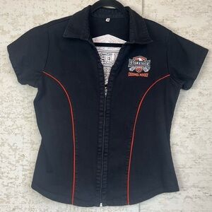 Motorcycle Eaglerider Womens Zip Up Top Cozumel, Mexico